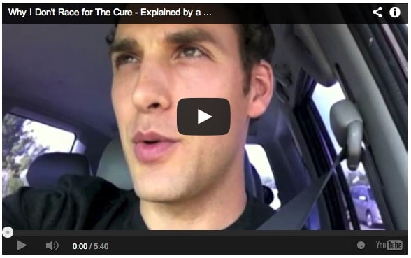 why I don't race for cure copy