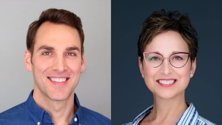 headshot of Chris Wark and Karla Mans Giroux