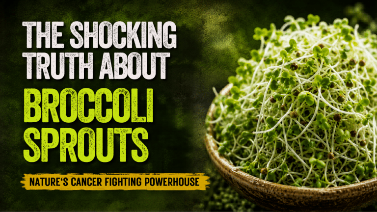thumb of broccoli sprout and title